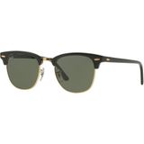 Ray-Ban Rb3016 W0365 51 21 3N Clubmaster Unisex Güneş Gözlüğü Kemik Çerçeve ile Şık Retro Tasarım