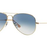 Ray-Ban RB3025 Aviator Güneş Gözlüğü Arista Altın Mavi Gradyan (001/3F) 3025 58 mm Orijinal, 58 mm, Mavi Gradyan, 58 mm