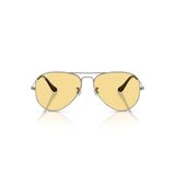 Ray-Ban RB3025 Klasik Aviator Güneş Gözlüğü, Gunmetal/Sarı, 58 mm