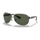 Ray-Ban RB3386 004/71 63 Güneş Gözlüğü - Metal Gri