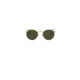 Ray-Ban RB3447 001/50 21 Round Metal Gold Unisex Güneş Gözlüğü