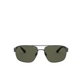 Ray-Ban RB3663 Geometrik Metal Erkek Polarize Güneş Gözlüğü
