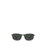 Ray-Ban RB3671CH Dikdörtgen Siyah Unisex Polarize Güneş Gözlüğü