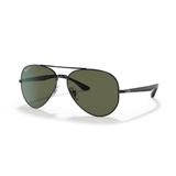 Ray-Ban Rb3675 Aviator Güneş Gözlüğü, Siyah/Yeşil Polarize, 58 mm