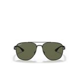 Ray-Ban RB3683 Kare Siyah Unisex Polarize Güneş Gözlüğü