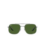 Ray-Ban RB3699 Köşeli Metal Unisex Polarize Güneş Gözlüğü