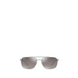 Ray-Ban RB3701 Dikdörtgen Gri Polarize Erkek Güneş Gözlüğü