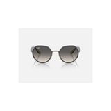 Ray-Ban RB3703M Yuvarlak Metal Çerçeve Degrade Cam Güneş Gözlüğü, Unisex, Yeşil