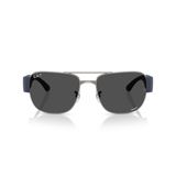Ray-Ban Rb3756ch Chromance Kare Güneş Gözlüğü, Gunmetal/Polarize Koyu Gri, 56 mm