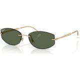 Ray-Ban RB3792 001/9A 55 Polarize Kadın Güneş Gözlüğü - Altın - Yeşil