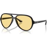 Ray-Ban RB4125 601 R6 59 Erkek Güneş Gözlüğü Siyah Çerçeve ve Sarı Cam ile Şık Tasarım