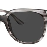 Ray-Ban RB4126 Kediler 1000 Çizgili Gri Havana 57 Unisex Güneş Gözlüğü