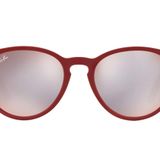 Ray-Ban RB4274 Yuvarlak Bordo Açık Flaş Gri 53 mm Erkek Güneş Gözlüğü