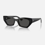 Ray-Ban RB4430 Unisex Güneş Gözlüğü Siyah Organik Cam ve Kemik Çerçeve ile Şık Tasarım