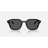 Ray-Ban Rb4458d 601/87 Unisex Güneş Gözlüğü - Kare Siyah Kemik Çerçeve Koyu Gri Camlı