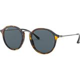Ray-Ban Round Fleck 2447 1158R5 Havana-Blue Güneş Gözlüğü