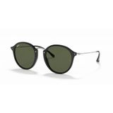 Ray-Ban Round Fleck 2447 901 Black-Green Güneş Gözlüğü