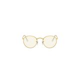 Ray-Ban Round Metal Chromance RB3447 Yuvarlak Altın Erkek Güneş Gözlüğü
