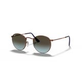 Ray-Ban Round Metal RB 3447 900396 50 Bronze-Blue/Brown Unisex Güneş Gözlüğü