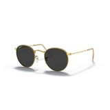 Ray-Ban Round Metal RB 3447 919648 53 Gold/Black Polarize Unisex Güneş Gözlüğü
