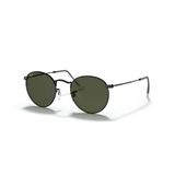 Ray-Ban Round Metal RB 3447 919931 50 Black-Green Unisex Güneş Gözlüğü
