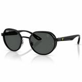 Ray-Ban Scuderia Ferrari RB 3703M F11787 51 Black-Dark Grey Unisex Güneş Gözlüğü