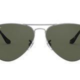 Ray-Ban Üniseks Güneş Gözlüğü, Altın/Kristal Kahverengi-Pembe Gümüş Ayna, Tek Beden Gri 62 mm