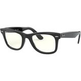 Ray-Ban Unisex 2140 901/5F 50 Ekartman Güneş Gözlüğü Siyah Kemik Çerçeve ile Modern Stil
