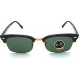 Ray-Ban Unisex Güneş Gözlüğü 52 mm Kemik Çerçeve Yeşil Cam Organik UV Koruma