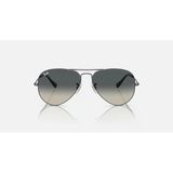 Ray-Ban Unısex Güneş Gözlüğü - Damla Gri Metal Metal Çerçeve Füme Cam Degrade %100 Uv Koruma 0Rb3025