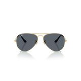 Ray-Ban Unisex RB3025 Klasik, Altın/Mavi, 58 mm