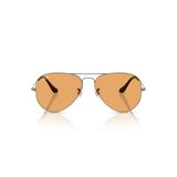 Ray-Ban Unisex Rb3025 Klasik Havacı Güneş Gözlüğü, Gunmetal/Turuncu, 58 mm