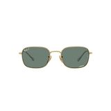 Ray-Ban Unisex Rb3706 Chromance Güneş Gözlüğü, Altın/Polarize Gri, 54 mm