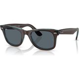 Ray-Ban Wayfarer Güneş Gözlüğü 50 mm Kahverengi Çerçeve Erkekler İçin UV 400 Koruma
