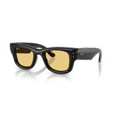 Ray-Ban Wayfarer Puffer 4940 601/85 47 Siyah Sarı Güneş Gözlüğü