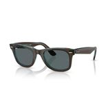 Ray-Ban Wayfarer RB 2140 1446R5 50 Şeffaf Mavi-Kahverengi Güneş Gözlüğü