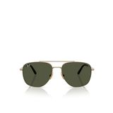 Ray-Ban William Titanium RB8097 Köşeli Altın Unisex Güneş Gözlüğü