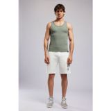 RAY Erkek Slim Fit Bisiklet Yaka Atlet Yeşil