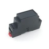 Ray Tip Siyah Plastik Kutu 24 x 59 x 88mm Elektronik Devre Proje Prototip Sigorta Röle Otomasyon Endüstriyel Kontrol Elektrik Pano Din Rail