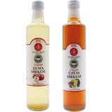 Raya Organik Atatürk Orman Çiftliği Elma ve Üzüm Sirkesi 2’li Set (2 x 500 Ml) - 1 lt