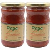 Raya Organik Organik Acı Biber Salçası 2'li Set (610GR * 2) - 610 gr