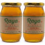 Raya Organik Organik Çiçek Balı 460 gr x 2 Adet - 920 gr