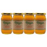 Raya Organik Organik Çiçek Balı 4’lü Set (460 G x 4) - 460 gr