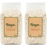Raya Organik Organik Dermason Kuru Fasulye 1 kg x 2 Adet Paket - 2 kg