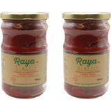 Raya Organik Organik Domates Biber Karışık Salça 2'li Paket (650 G x 2) - 1,3 kg
