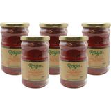 Raya Organik Organik Domates Biber Karışık Salça 5'li Paket (650 G x 5) - 650 gr