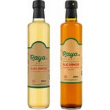 Raya Organik Organik Elma Sirkesi ve Alıç Sirkesi – 500 ml x 2 (Set)