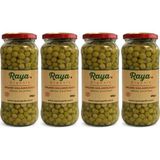 Raya Organik Organik Haşlanmış Bezelye (400 gr * 4) 4 Lü Set - 1,6 kg