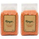 Raya Organik Organik Kırmızı Mercimek – 1 kg (2 Adet Paket) - 2 kg