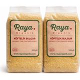 Raya Organik Organik Köftelik Bulgur 2’li Set (2 x 500 gr Toplam 1 Kg)